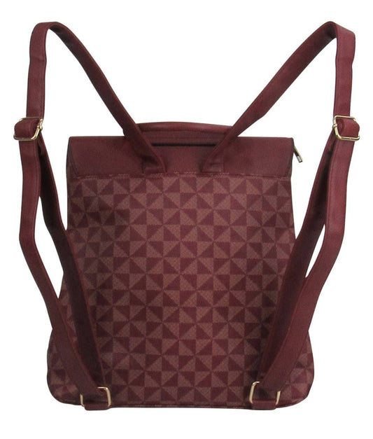 Monogram Backpack with Top Handle