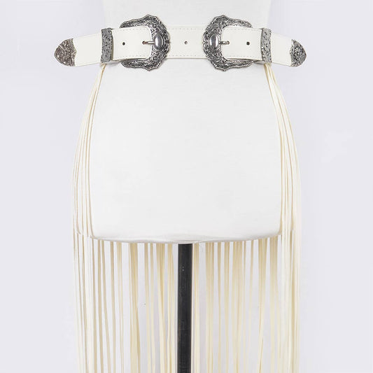 Double Buckle Curtain Fringe Belt