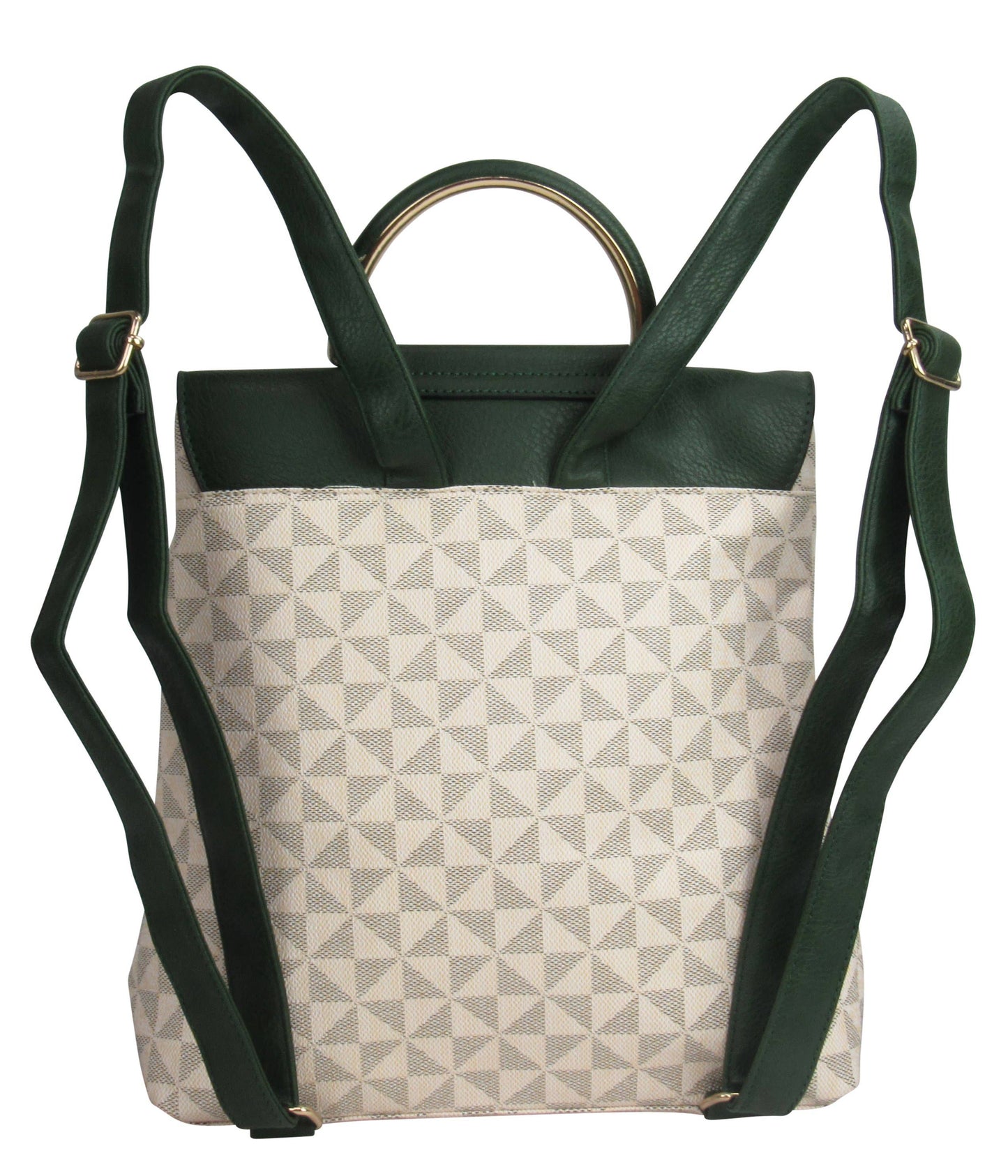 Monogram Backpack with Top Handle