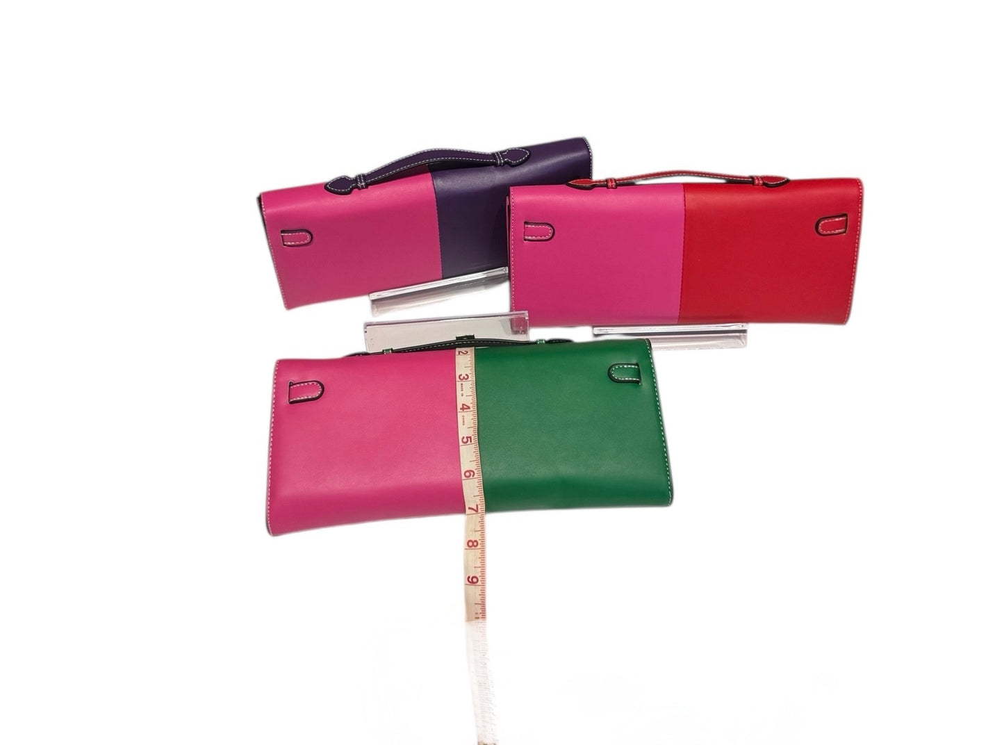 Color Block Clutch