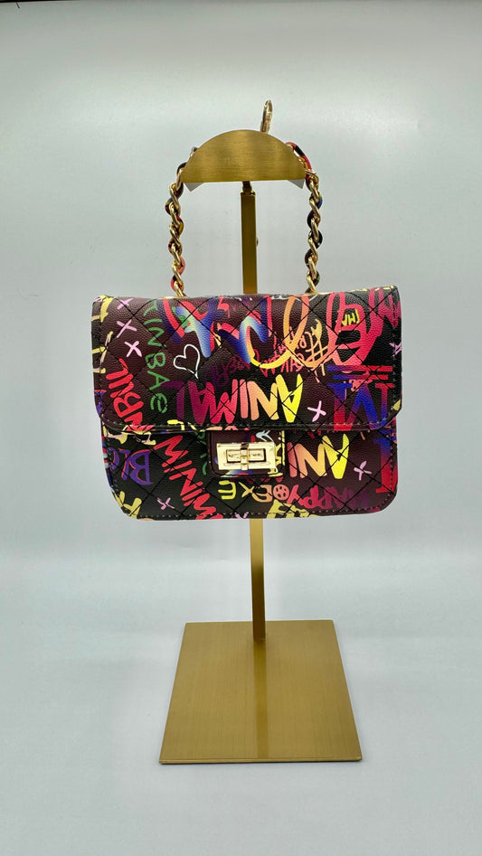 Paint Me Graffiti Waist Belt Bag