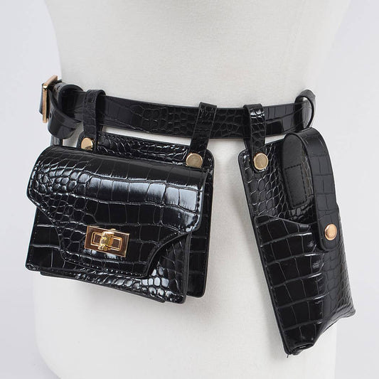 Double Mini Belt Bag