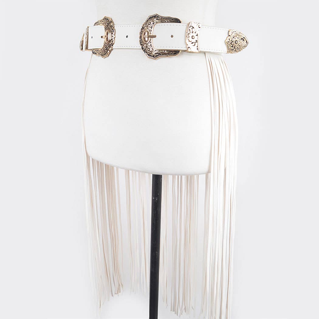 Double Buckle Curtain Fringe Belt