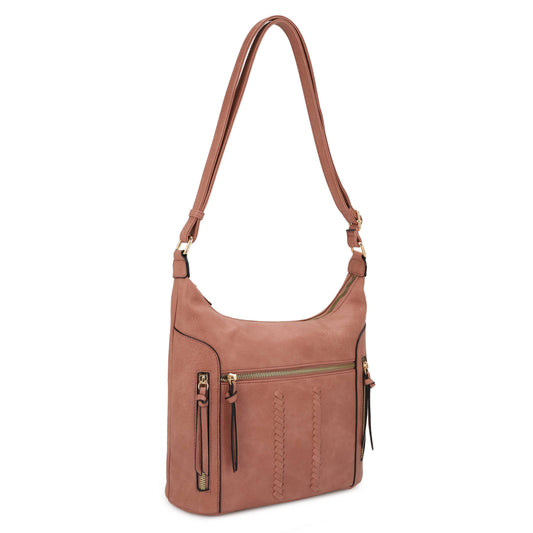 Multi Pocket Hobo Crossbody Bag