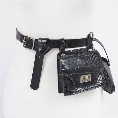 Double Mini Belt Bag