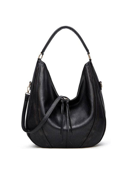 Classic Large Slouchy Hobo - Brown