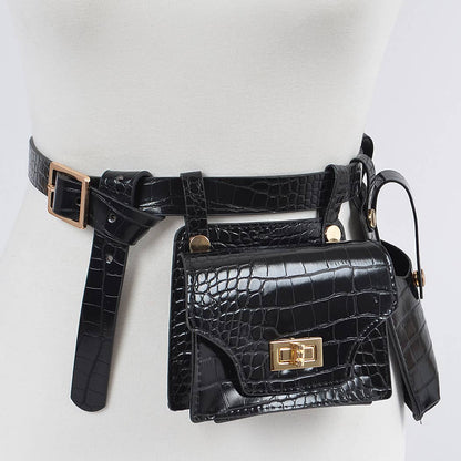 Double Mini Belt Bag