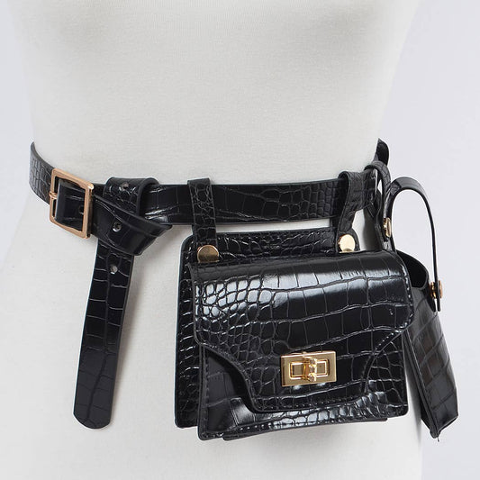 Double Mini Belt Bag