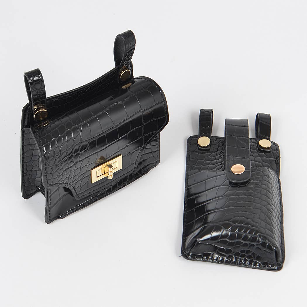 Double Mini Belt Bag