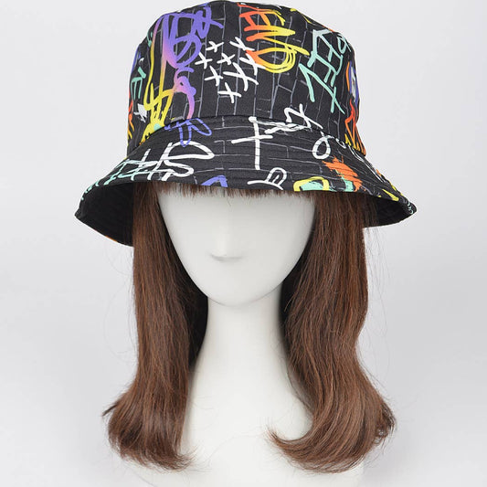 Graffiti Bucket Hat