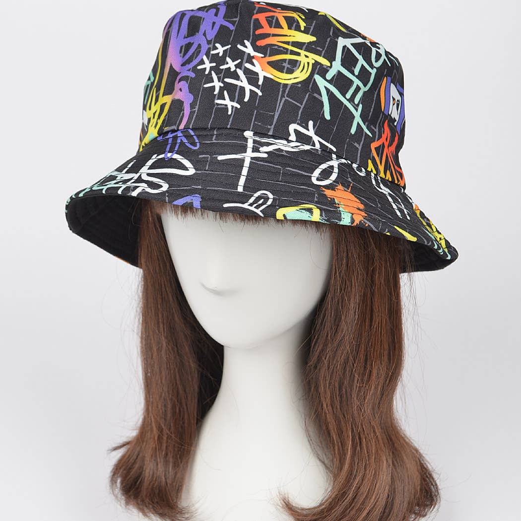 Graffiti Bucket Hat