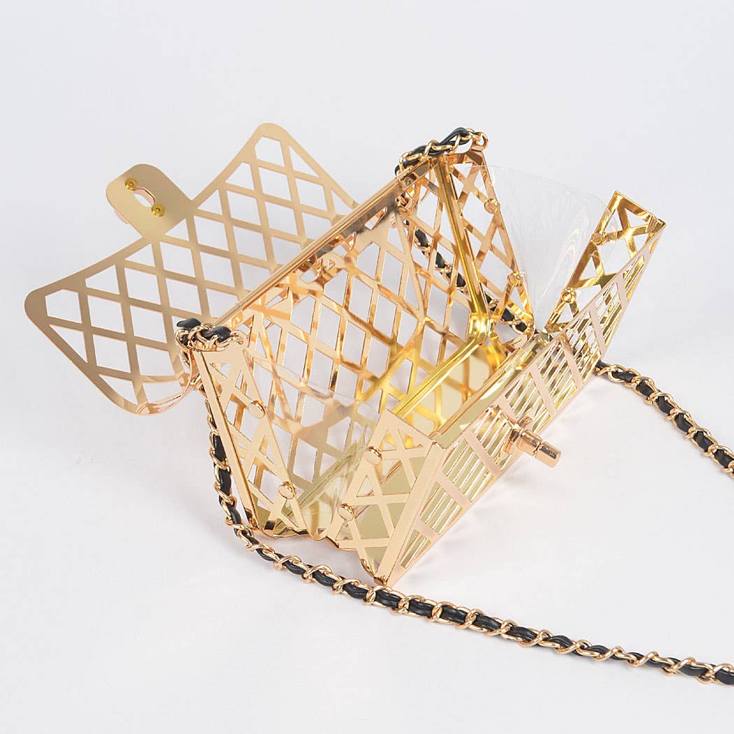 One the Hard Way Metal Clutch w/ Pouch