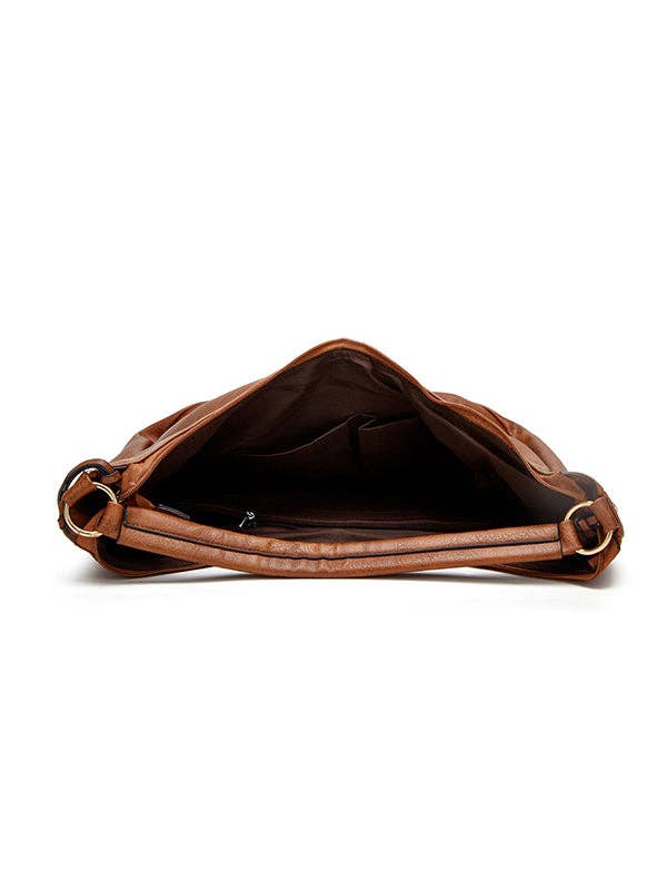 Classic Large Slouchy Hobo - Brown