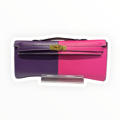 Color Block Clutch