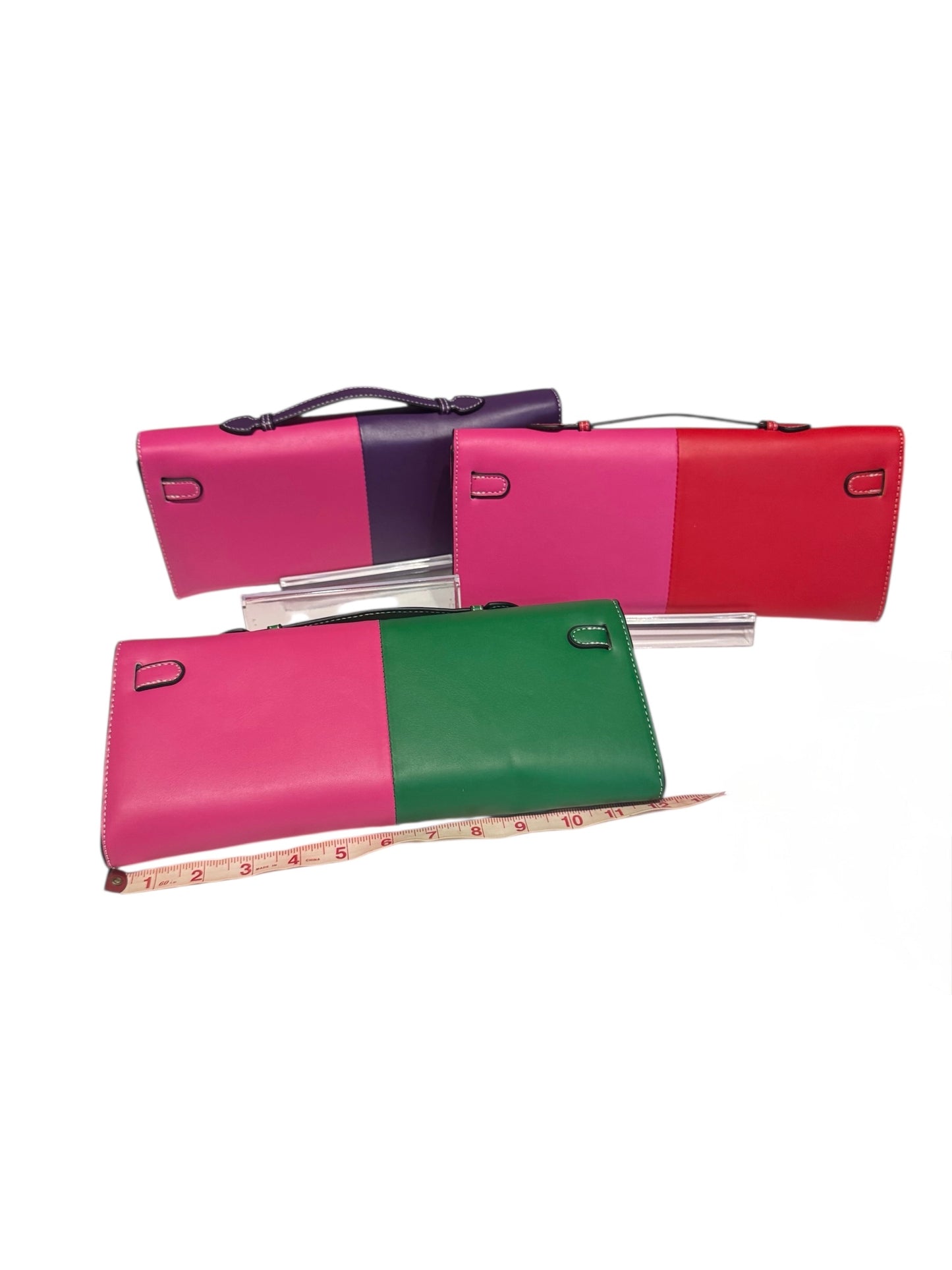 Color Block Clutch