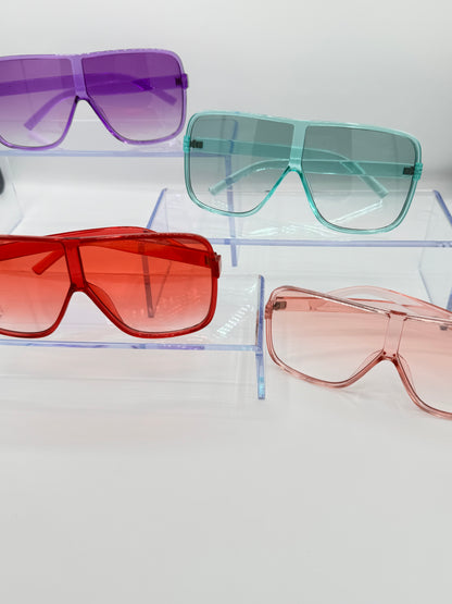 Colorful Retro Specs UV Protection Sunglasses