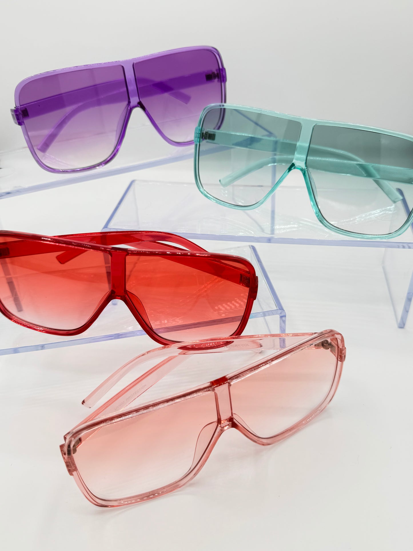 Colorful Retro Specs UV Protection Sunglasses