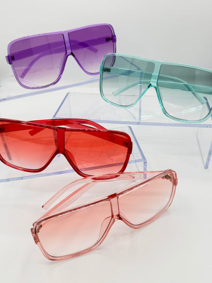 Colorful Retro Specs UV Protection Sunglasses