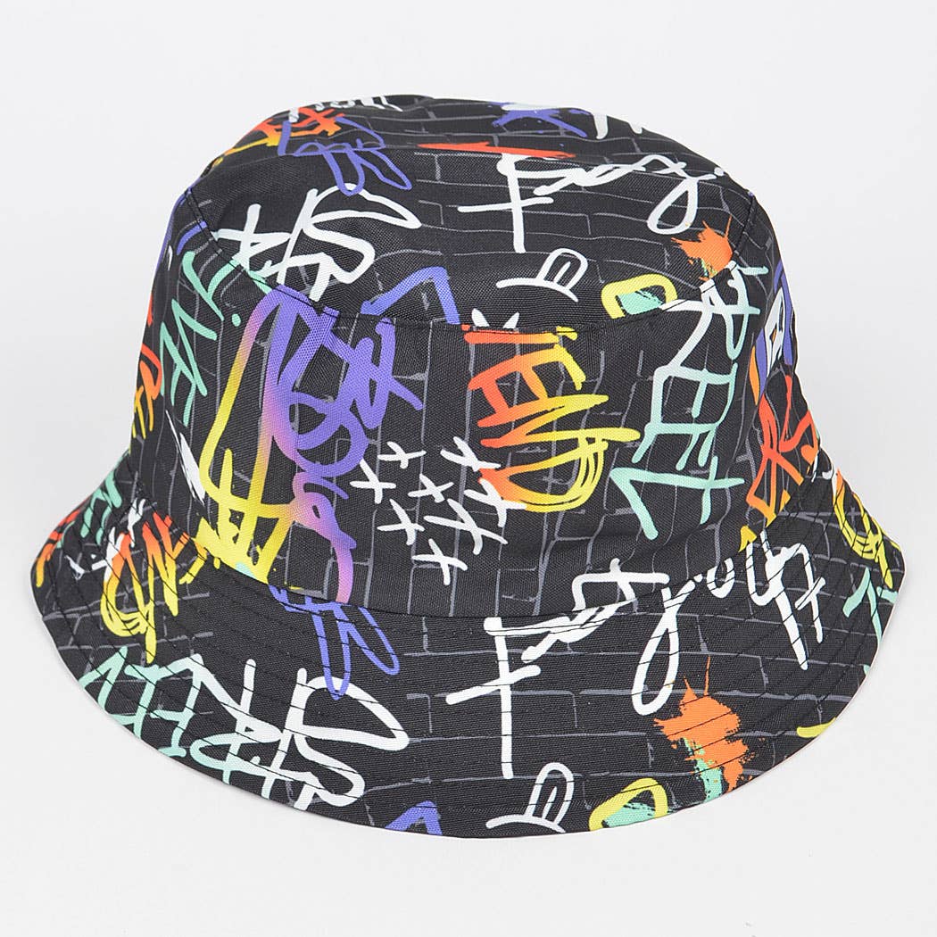 Graffiti Bucket Hat