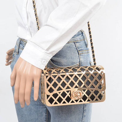 One the Hard Way Metal Clutch w/ Pouch