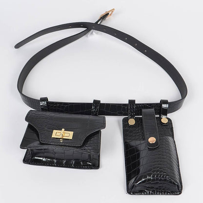 Double Mini Belt Bag
