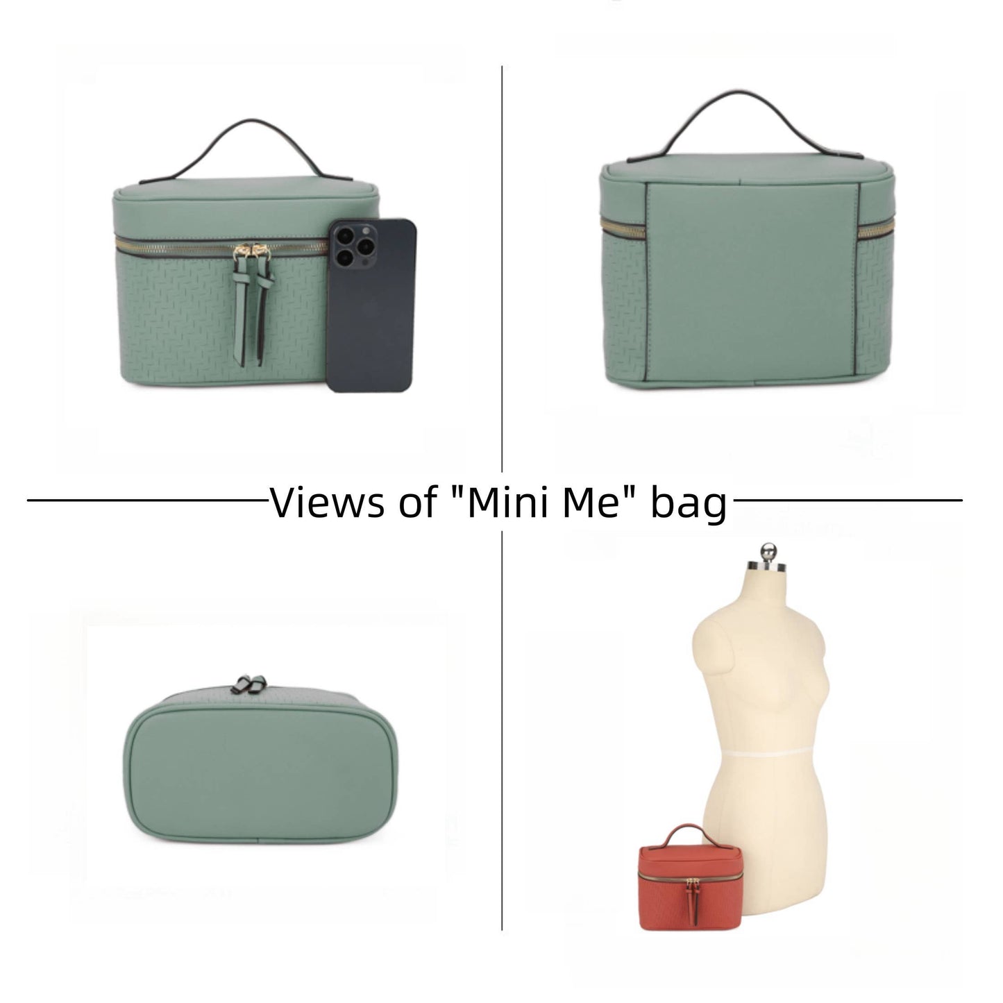 Makayla 2 in 1 Set Speedy Bag with Vanity Bag