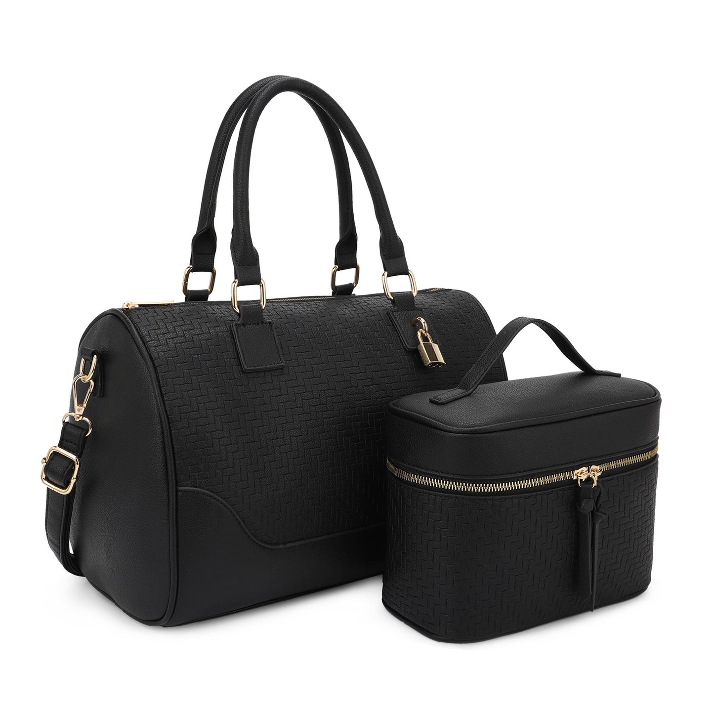 Makayla 2 in 1 Set Speedy Bag with Vanity Bag