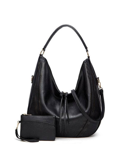 Classic Large Slouchy Hobo - Brown