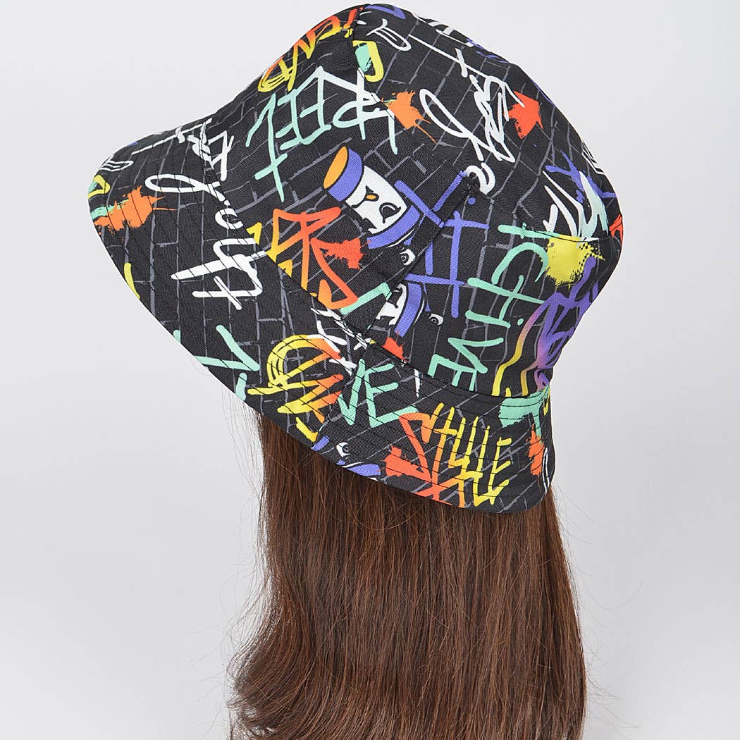 Graffiti Bucket Hat