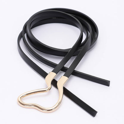 Metal Buckle Wrap Belt