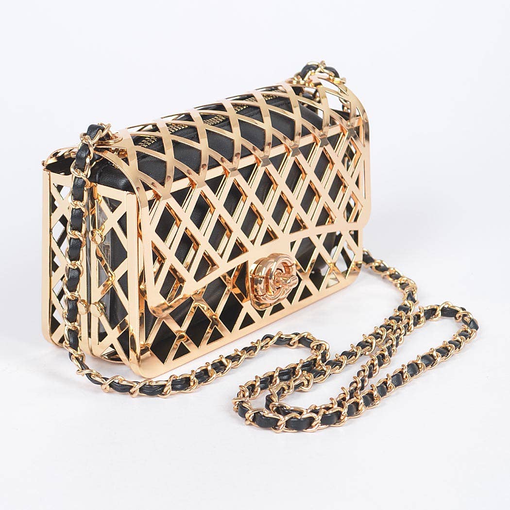 One the Hard Way Metal Clutch w/ Pouch